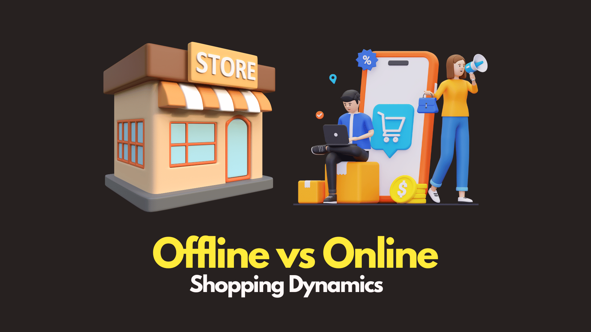 essay on online vs offline shopping